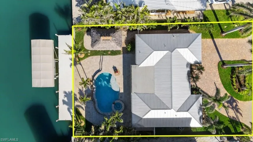 Aerial view - virtually enhanced image