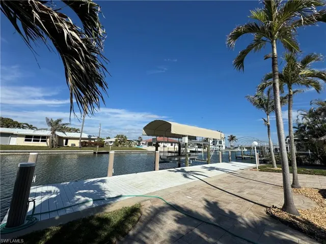 View of dock - virtually enhanced image