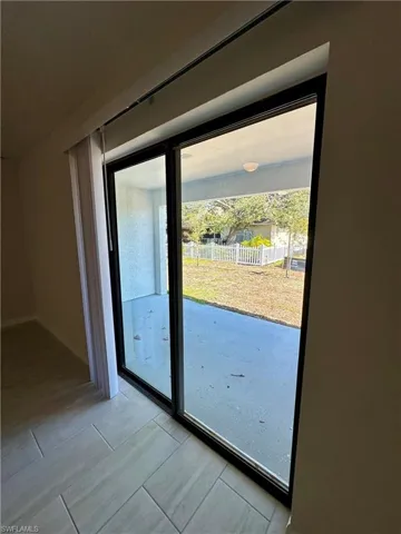 View of doorway to outside