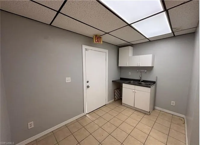 Small Kitchen or Break room in the back