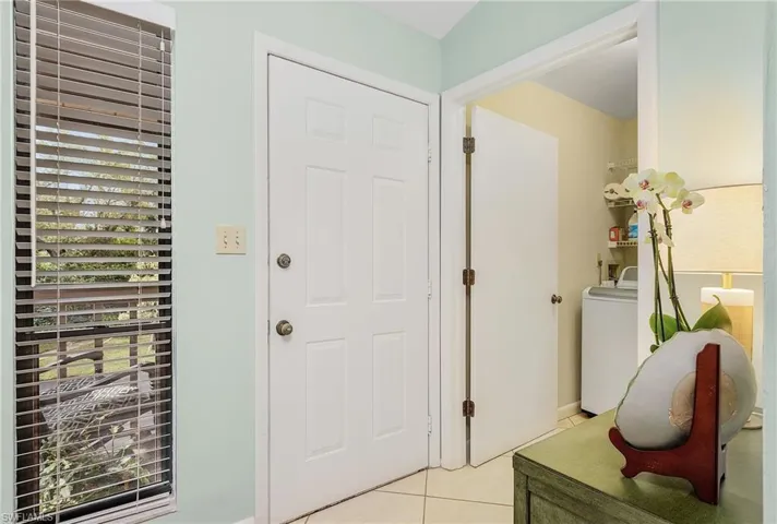 Inside Entry showing Laundry Room
