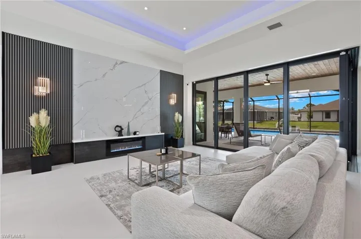 Custom Fireplace and TV wall