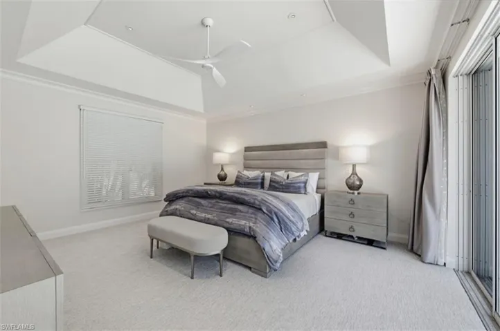 Primary Bedroom with custom walk in closet