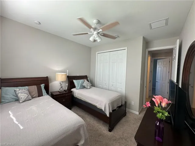 Bedroom #2 featuring large closet