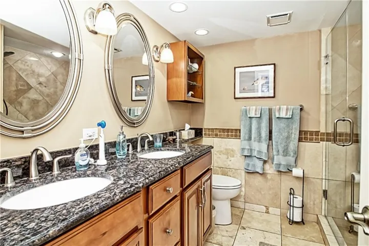 Pre-Ian Primary Bath with Shower