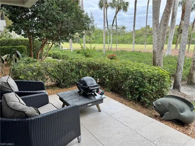 View of patio