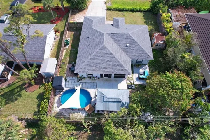 3825 Rose Ave - Aerial View 1