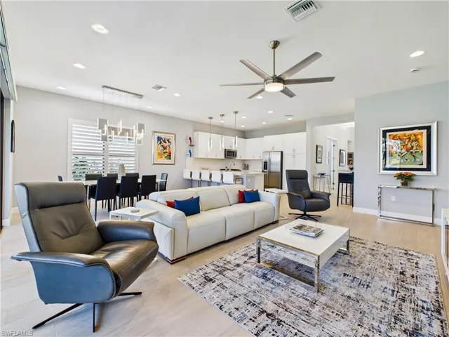 Great Room - View #3 - Facing Dining Area & Kitchen