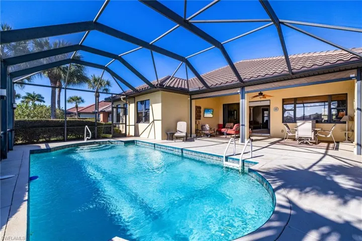 Swimming pool & covered lanai