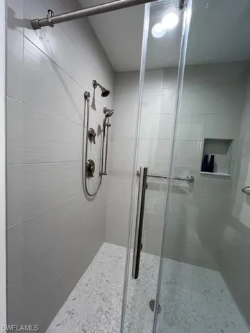 Bathroom featuring a walk-in shower
