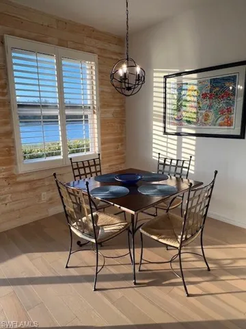 Engineered Hardwood Floor, Plantation Shutters, ShipLap, Light Fixture