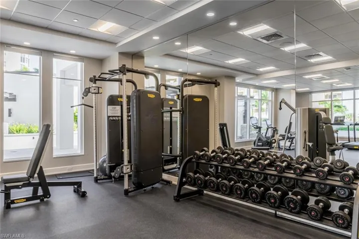 State-of-the-art fitness center with modern training equipment.