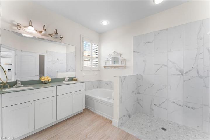 Dual comfort height vanity.