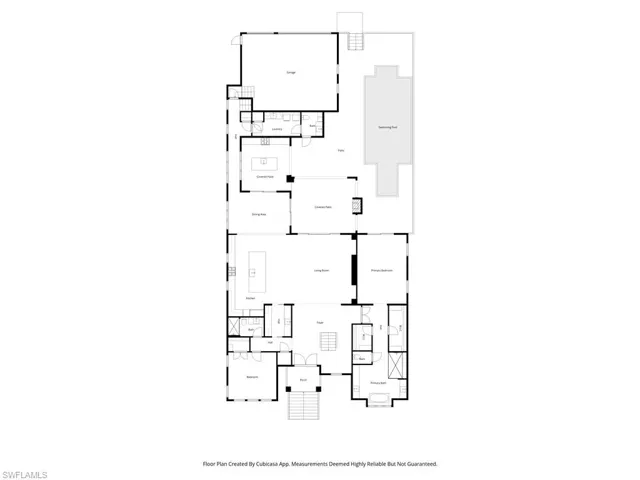 View of home floor plan