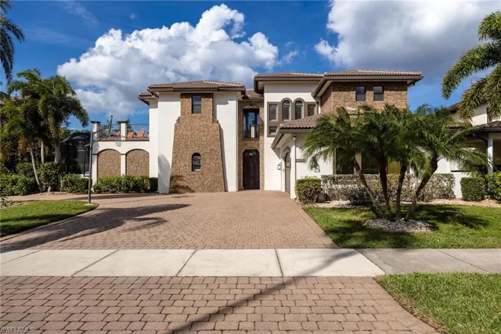View of mediterranean / spanish home