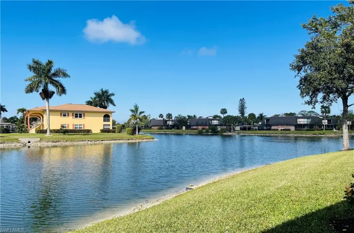 Side lake view from lanai