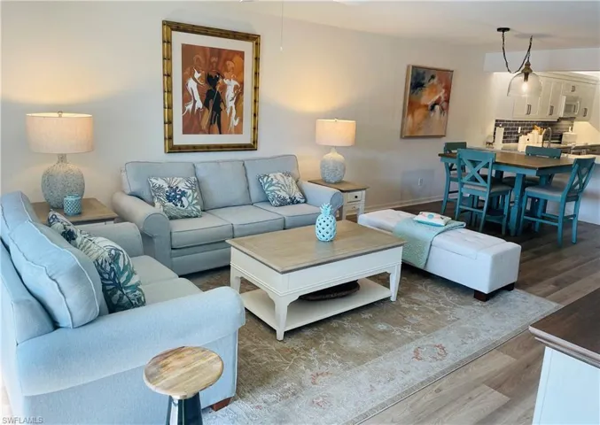 Living dining area