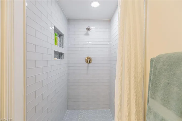 Gorgeous shower in primary suite