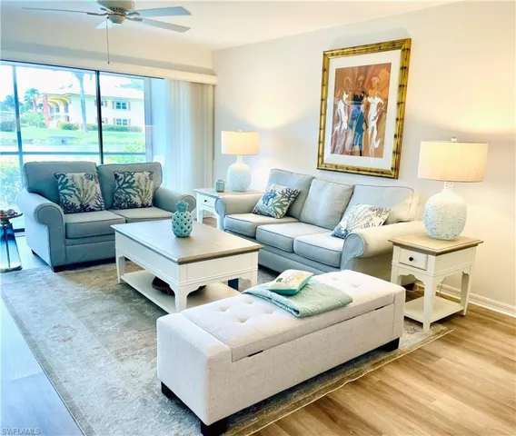 Open concept living area