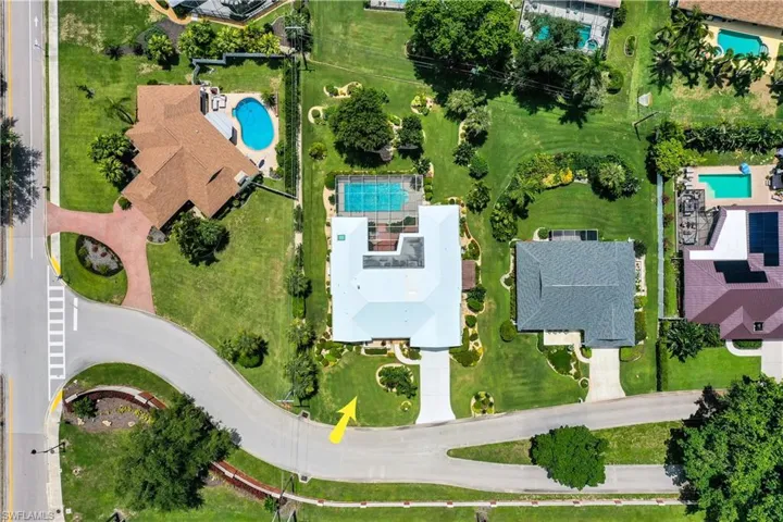 Bird's Eye View Of Home