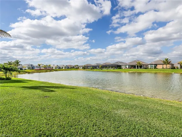 Water view with nearby suburban area