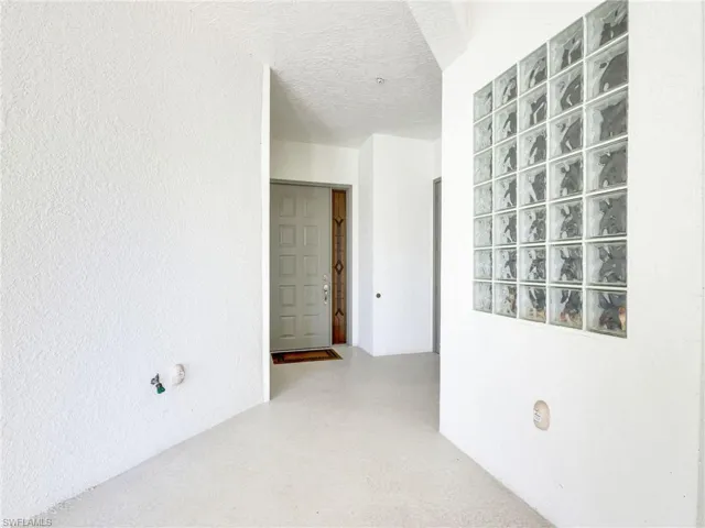 Outside of front door