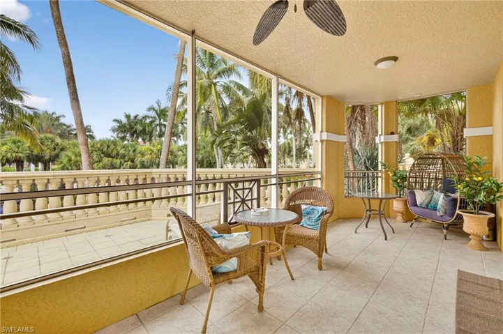 Screened lanai.