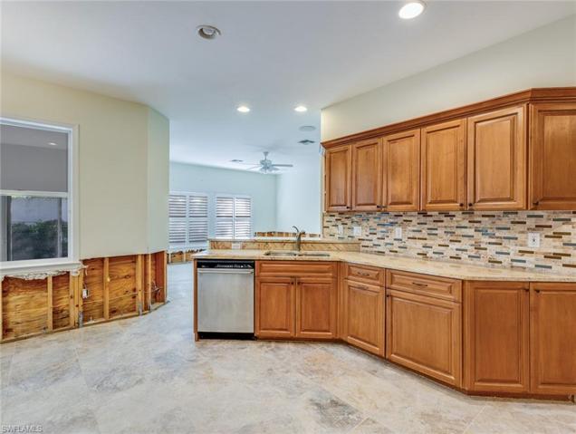 Kitchen to family room