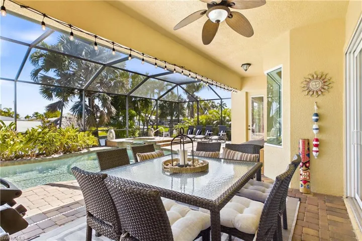 COVERED OUTDOOR DINING SPACE