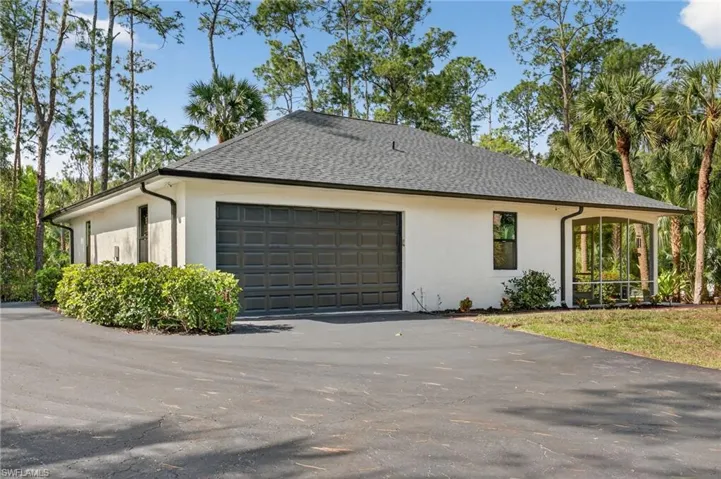 4 Car Garage is attached to the guest house!