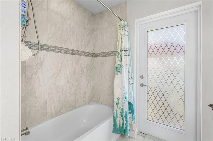 Guest Bath also serves as the Pool Bath.