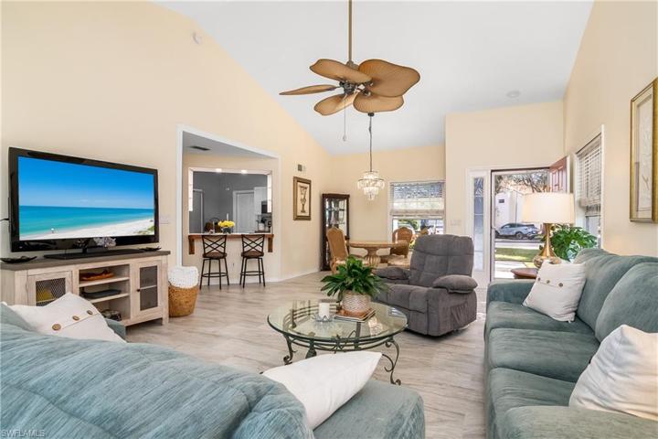 Living Room Vaulted Ceiling