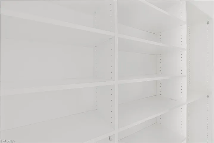 View of storage area