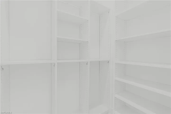 View of storage area
