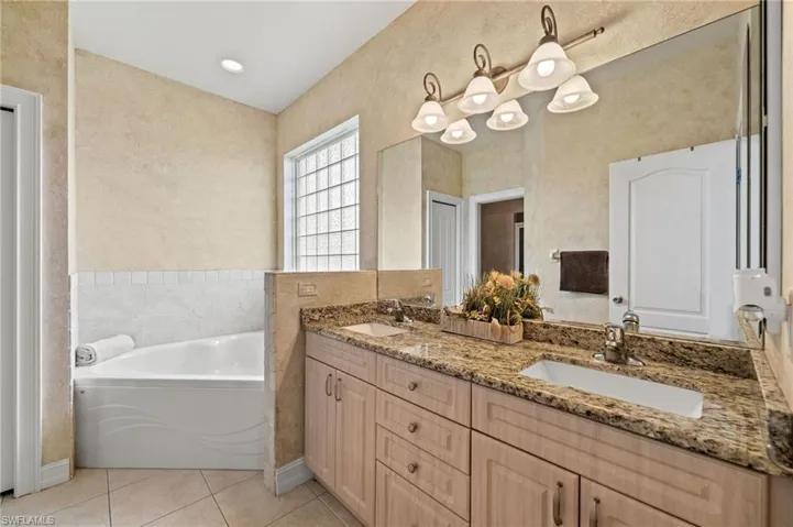 Master Bath with Tub and separate shower