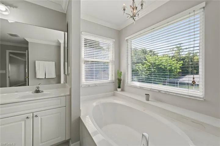 Soaking Tub in Primary Bath