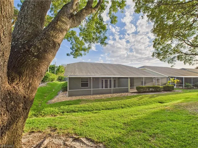 Rear of Property