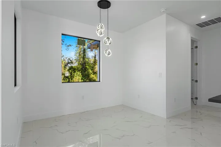 View of spare room