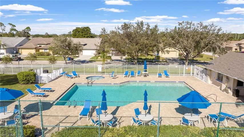 Community Pool, spa and clubhouse