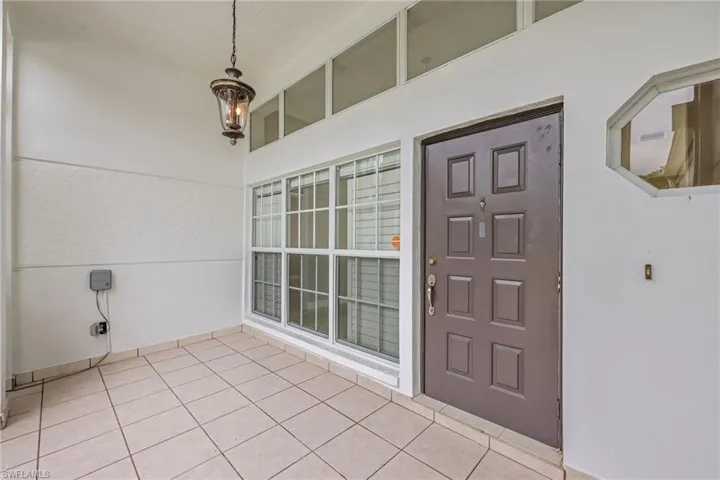 View of exterior entry
