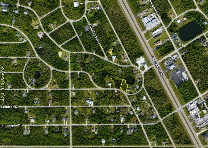 Aerial Map. Depicting the property's location and surrounding infrastructure