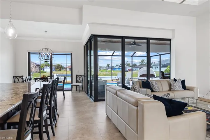Open floor plan