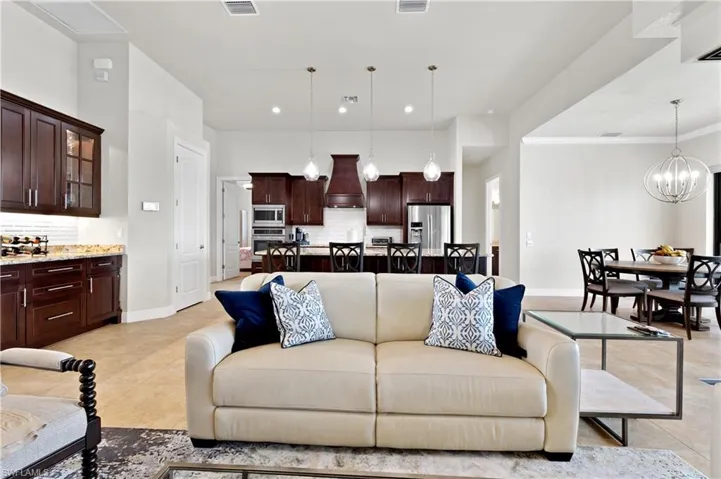 Open floor plan