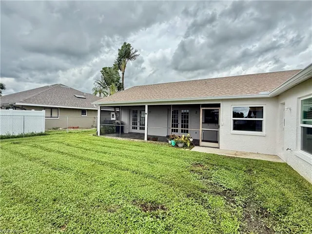 Great sized lanai