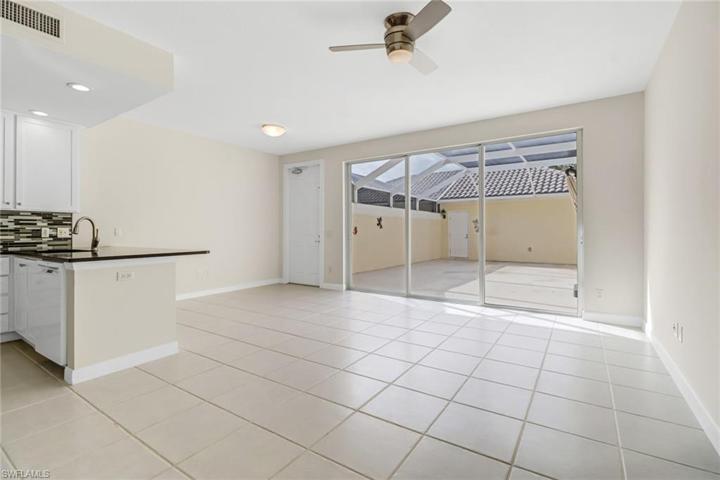 Inviting private outdoor lanai