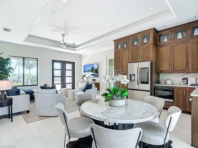 Another view of the guest quarters living area.