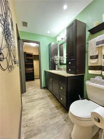 Master bathroom.