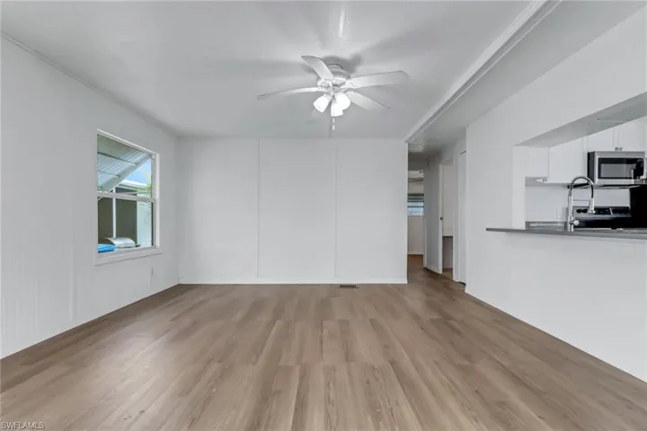 Living Area with Luxury Vinyl Plank Flooring