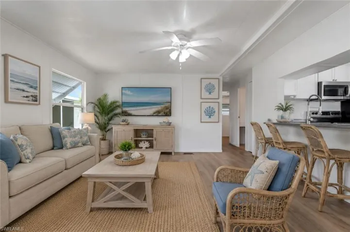 Virtually Staged Living Area