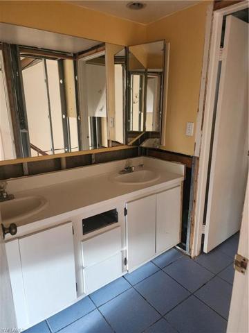 Guest Bathroom Upstairs  also features a Double Sink Vanity